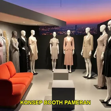 Menciptakan Booth Pameran Baju yang Menarik dan Efektif
